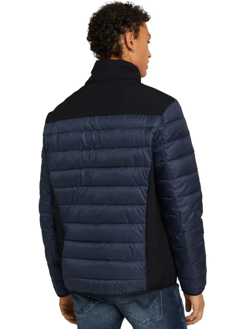 Tom Tailor Denim Jacken*Hybrid Jacke mit Stehkragen sky captain blue