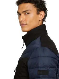 Tom Tailor Denim Jacken*Hybrid Jacke mit Stehkragen sky captain blue