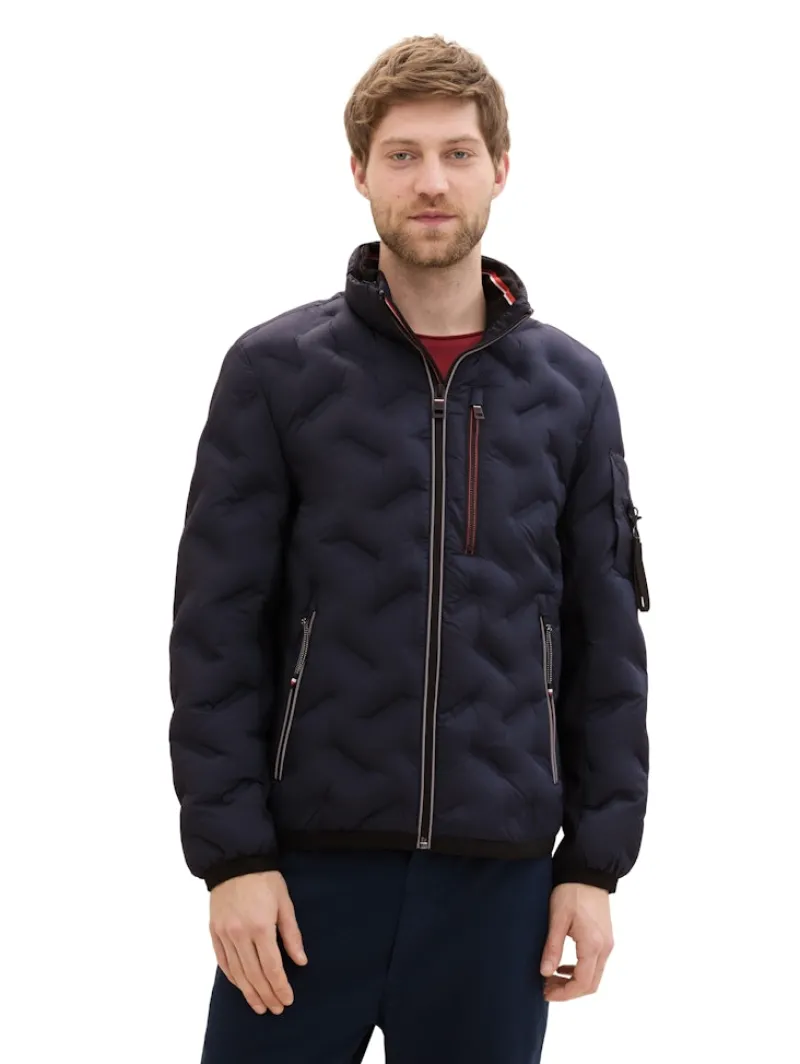 Tom Tailor Jacken|Big Boys*Hybrid Jacke mit verstaubarer Kapuze sky captain blue
