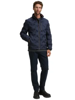 Tom Tailor Jacken|Big Boys*Hybrid Steppjacke mit verstaubarer Kapuze sky captain blue