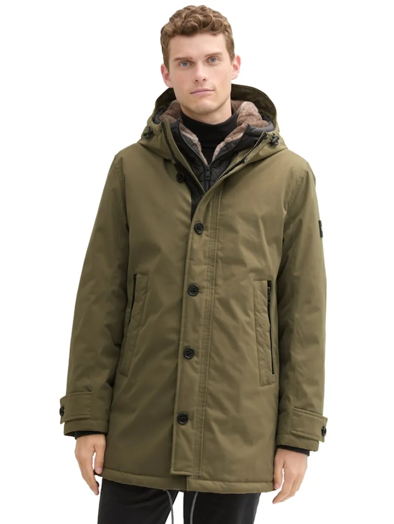 Tom Tailor Jacken|Big Boys*2-in-1 Parka jungle soil green