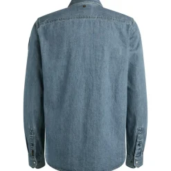 PME Legend Hemden|Big Boys*Indigo Bleach Denim Avaro denim blue