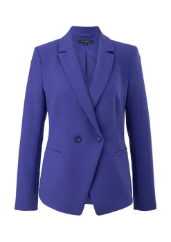 Comma Jacken*Indoor-Blazer aus Viskosestretch Blau