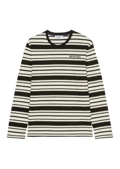 Marc O'Polo Denim Shirts*Inside-Out Longsleeve relaxed egg white-phantom fear