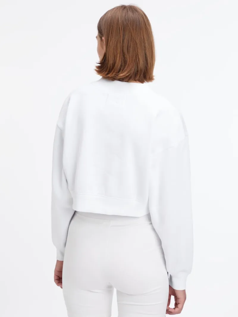 Calvin Klein Jeans Pullover & Sweatshirts*INSTITUTIONAL MOCK NECK Bright White