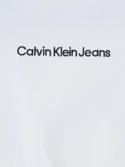 Calvin Klein Jeans Pullover & Sweatshirts*INSTITUTIONAL MOCK NECK Bright White