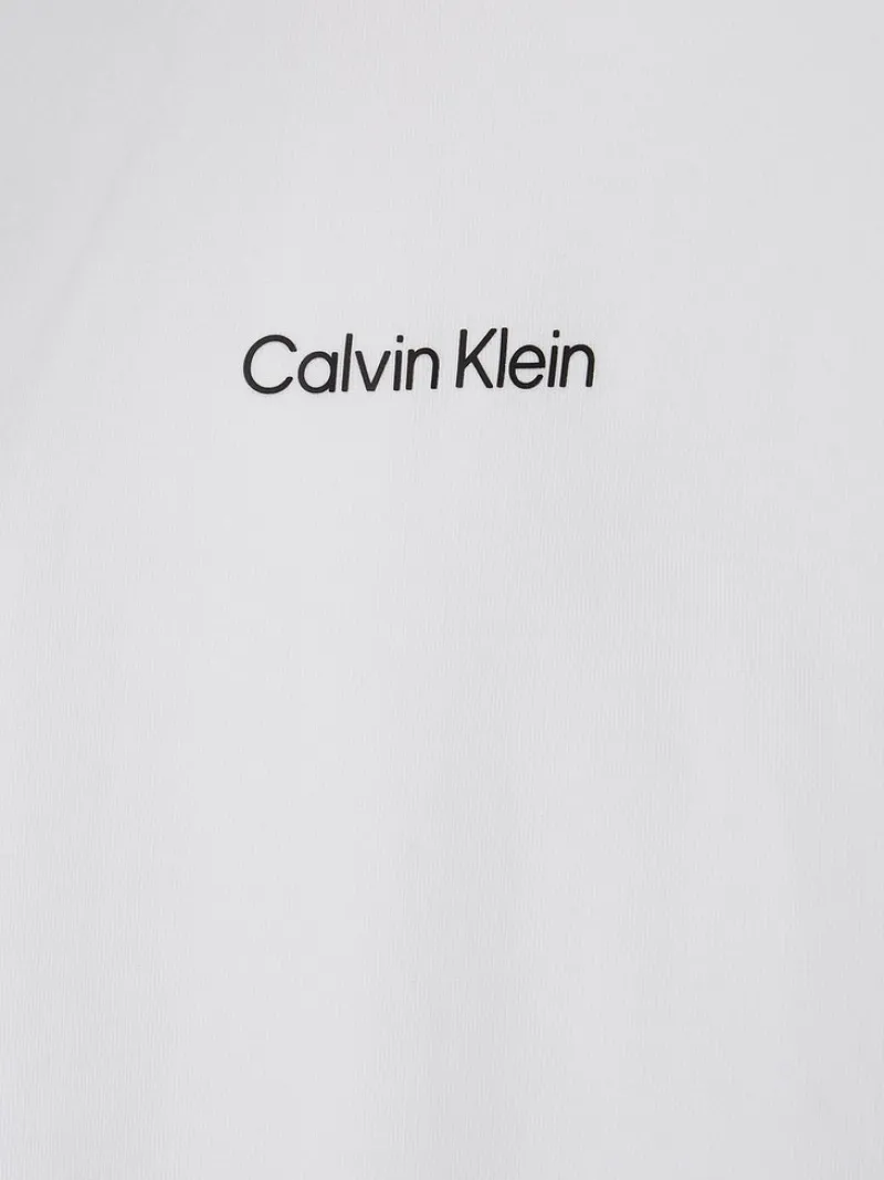 Calvin Klein Pullover & Sweatshirts*INTERLOCK MICRO LOGO HOODIE Bright White