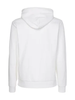 Calvin Klein Pullover & Sweatshirts*INTERLOCK MICRO LOGO HOODIE Bright White
