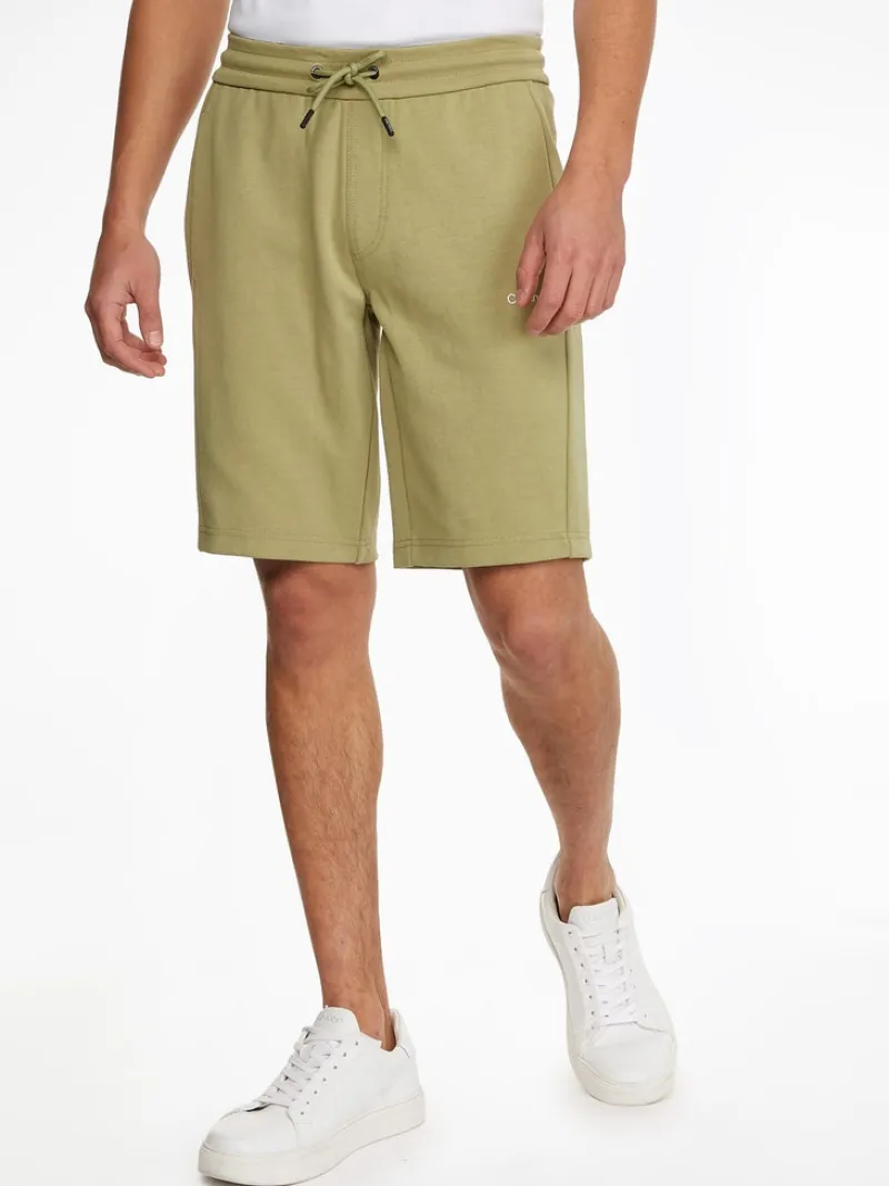 Calvin Klein Shorts*INTERLOCK MICRO LOGO SWEATSHORTS sage