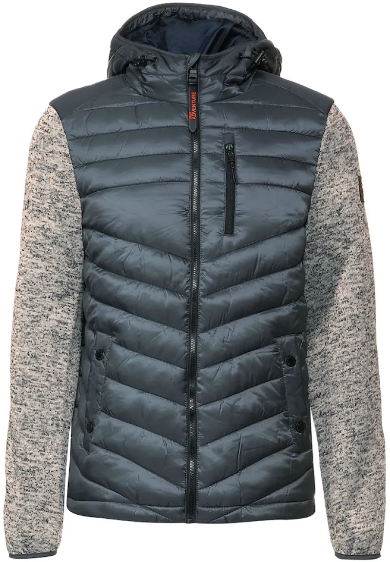 Street One Men Jacken|Big Boys*Jacke im Materialmix slate grey