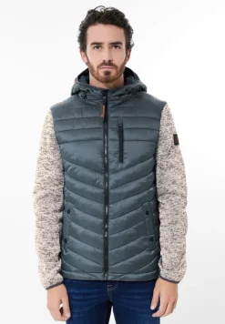 Street One Men Jacken|Big Boys*Jacke im Materialmix slate grey