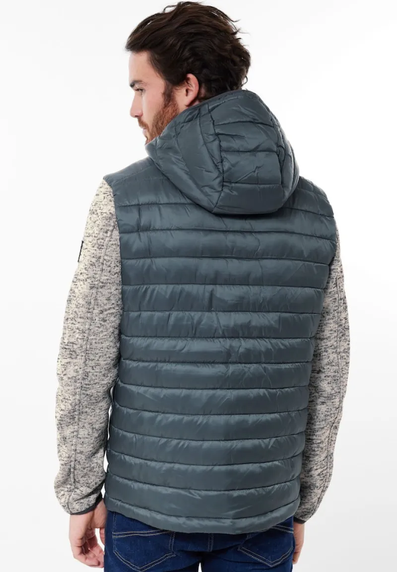 Street One Men Jacken|Big Boys*Jacke im Materialmix slate grey