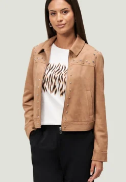 Zero Jacken*Jacke in Wildlederoptik cinnamon swirl