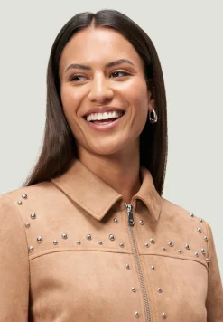 Zero Jacken*Jacke in Wildlederoptik cinnamon swirl