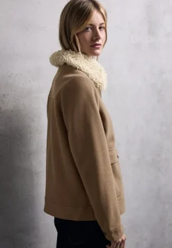 STREET ONE STUDIO Jacken*Jacke in Woll-Optik cookie brown