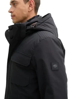 Tom Tailor Jacken|Big Boys*Jacke mit abnehmbarer Kapuze Black