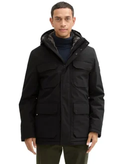 Tom Tailor Jacken|Big Boys*Jacke mit abnehmbarer Kapuze Black