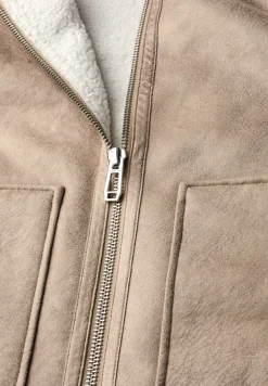 STREET ONE STUDIO Jacken*Jacke mit Teddy-Details reef sand