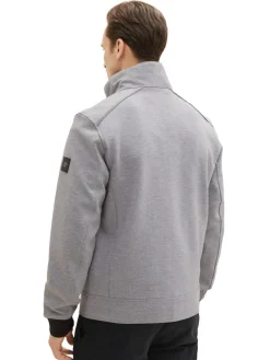 Tom Tailor Jacken|Big Boys*Jacke mit verdeckter Kapuze steel knitted structure