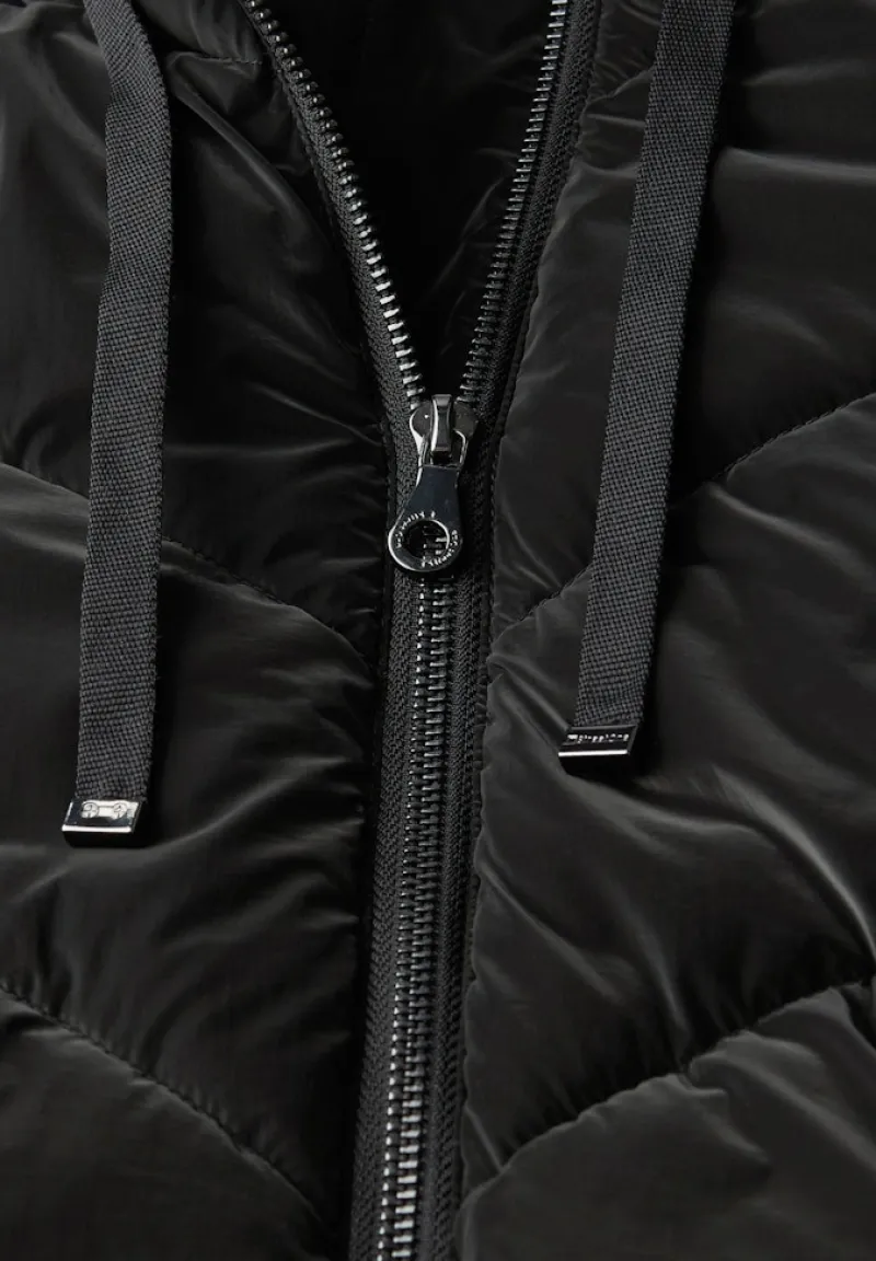 STREET ONE STUDIO Jacken*Jacke mit Wellen-Steppung Black