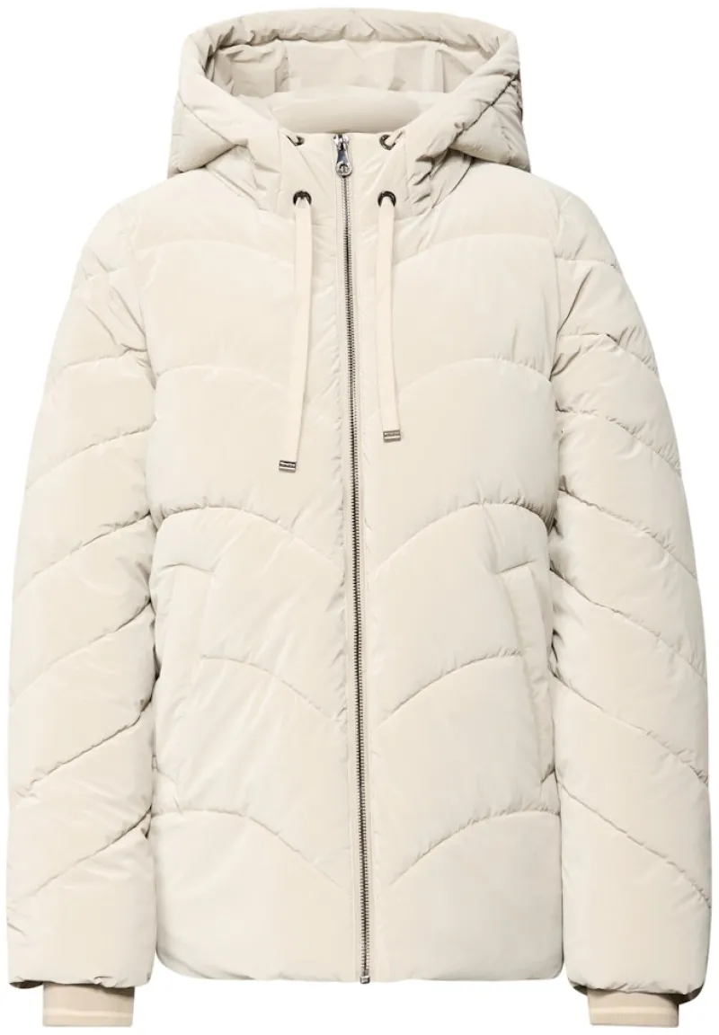 STREET ONE STUDIO Jacken*Jacke mit Wellen-Steppung lunar stone