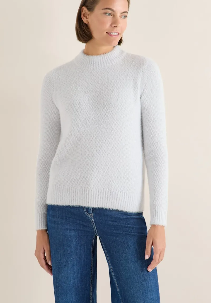 Cecil Pullover & Sweatshirts*Jacquard Pullover luna grey melange