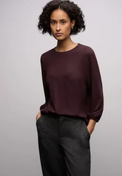 Street One Shirts*Jacquard Shirt jazz berry