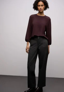 Street One Shirts*Jacquard Shirt jazz berry