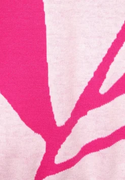 Street One Shirts*Jacquard Shirt powerful pink