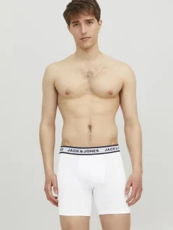 Jack & Jones Accessoires*JACSOLID BOXER BRIEFS 3 PACK NOOS Light Grey Melange