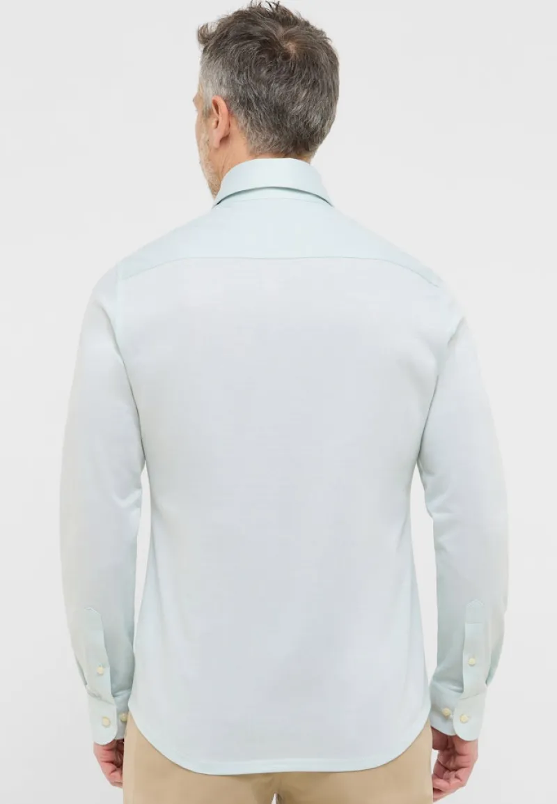 ETERNA Hemden|Big Boys*Japanese Knitted Single-Jersey Langarm Grün