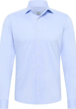 ETERNA Hemden|Big Boys*Japanese Knitted Single-Jersey Langarm hellblau
