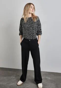 Street One Pullover & Sweatshirts*Jaquard Shirt Black