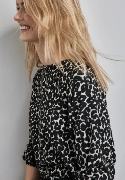 Street One Pullover & Sweatshirts*Jaquard Shirt Black