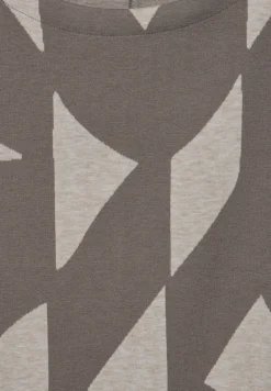 Street One Shirts*Jaquard-Shirt rich mocha