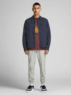 Jack & Jones Hemden*JCOBEN CLASSIC OVERSHIRT LS SN Navy Blazer