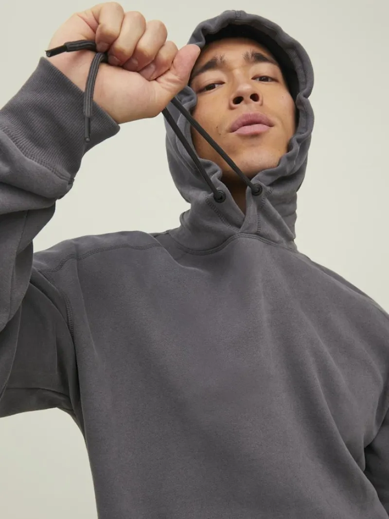 Jack & Jones Pullover & Sweatshirts*JCOCLASSIC WAFFLE SWEAT HOOD NOOS Asphalt