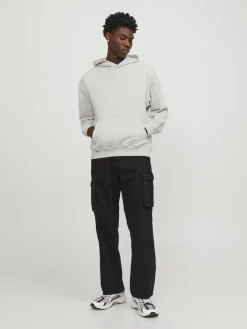 Jack & Jones Pullover & Sweatshirts*JCOCOLLECTIVE SWEAT HOOD NOOS moonbeam