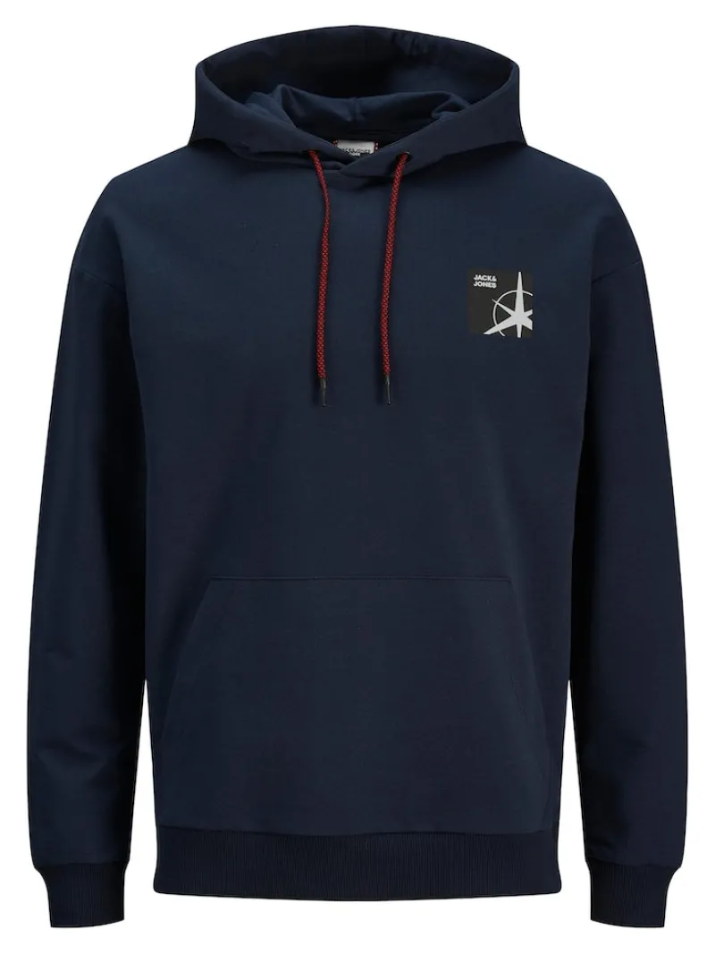 Jack & Jones Pullover & Sweatshirts*JCOFILO SWEAT HOOD SN Navy Blazer