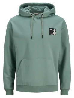 Jack & Jones Pullover & Sweatshirts*JCOFILO SWEAT HOOD SN trellis