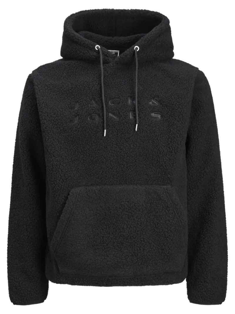 Jack & Jones Pullover & Sweatshirts*JCOFLARE TEDDY SWEAT HOOD Black