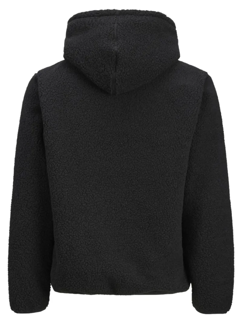 Jack & Jones Pullover & Sweatshirts*JCOFLARE TEDDY SWEAT HOOD Black