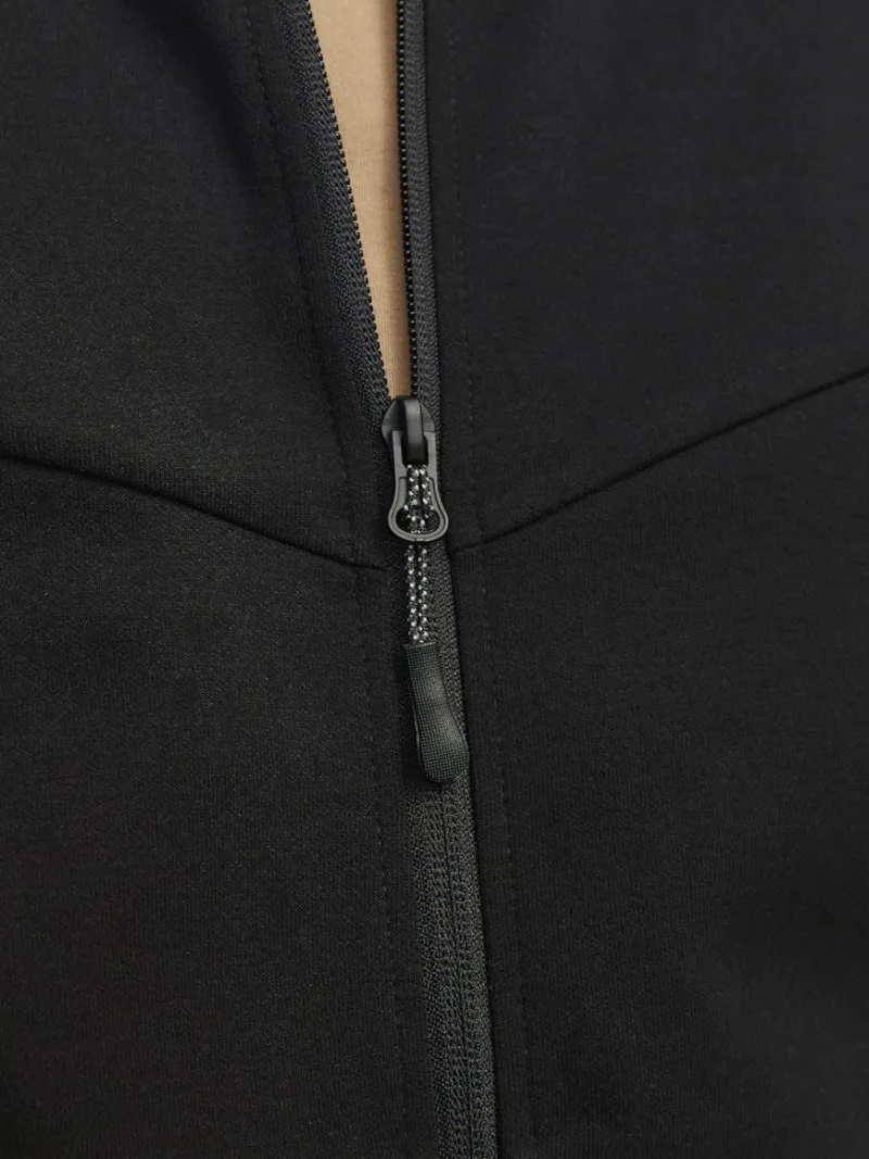 Jack & Jones Pullover & Sweatshirts*JCOFUSION SWEAT ZIP HOOD NOOS Black