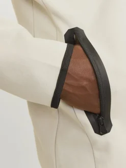 Jack & Jones Pullover & Sweatshirts*JCOFUSION SWEAT ZIP HOOD NOOS moonbeam