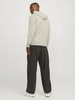 Jack & Jones Pullover & Sweatshirts*JCOFUSION SWEAT ZIP HOOD NOOS moonbeam