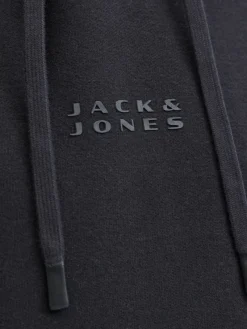 Jack & Jones Pullover & Sweatshirts*JCOPOINT SWEAT BADGE HOOD BF Black