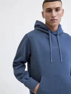 Jack & Jones Pullover & Sweatshirts*JCOPOINT SWEAT BADGE HOOD BF titan