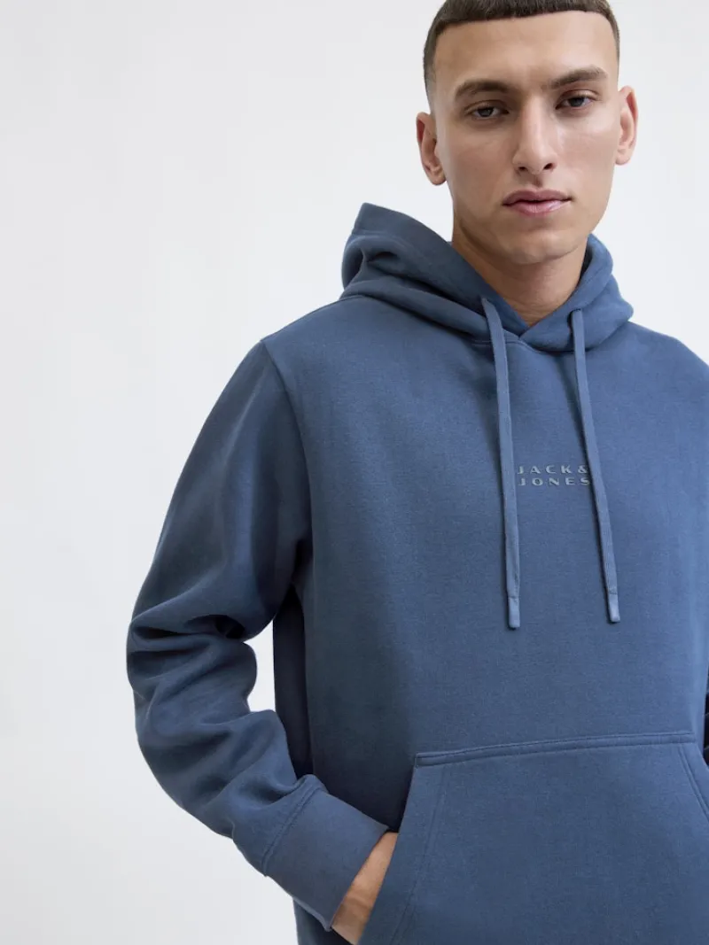 Jack & Jones Pullover & Sweatshirts*JCOPOINT SWEAT BADGE HOOD BF titan
