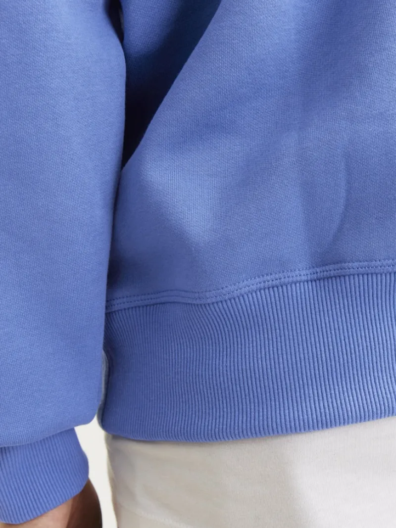 Jack & Jones Pullover & Sweatshirts*JCOUNION PRINT SWEAT HOOD NOOS Beaucoup Blue