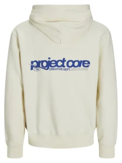 Jack & Jones Pullover & Sweatshirts*JCOUNION PRINT SWEAT HOOD NOOS sweet corn